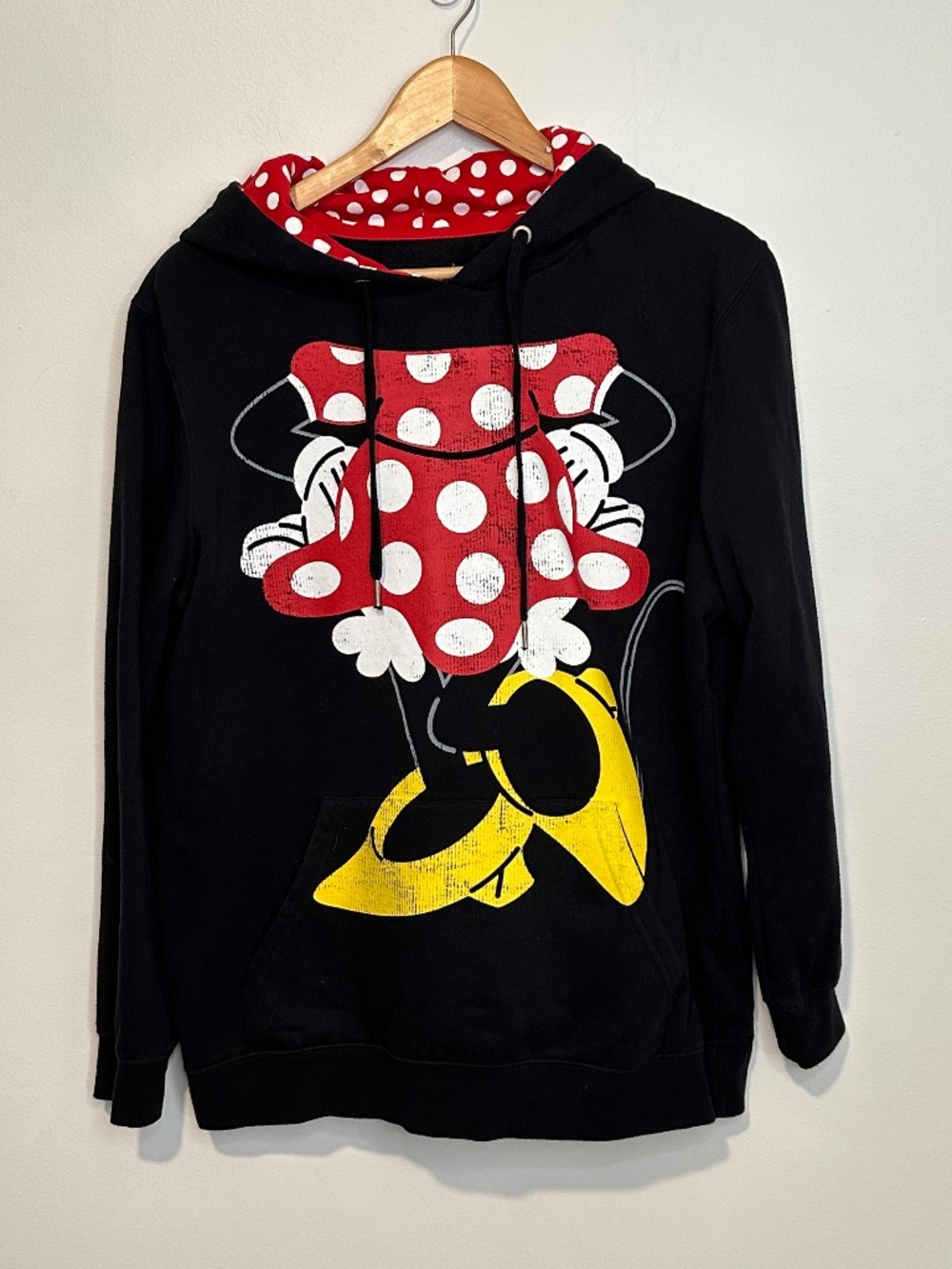 Disney Parks Minnie Mouse Hoodie With Ears  XL